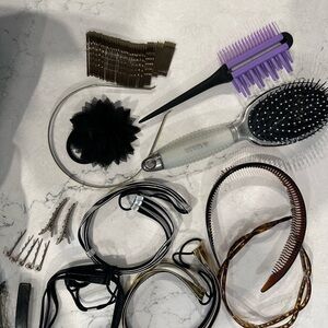 Hair Accessories Set with Brushes and Headbands
